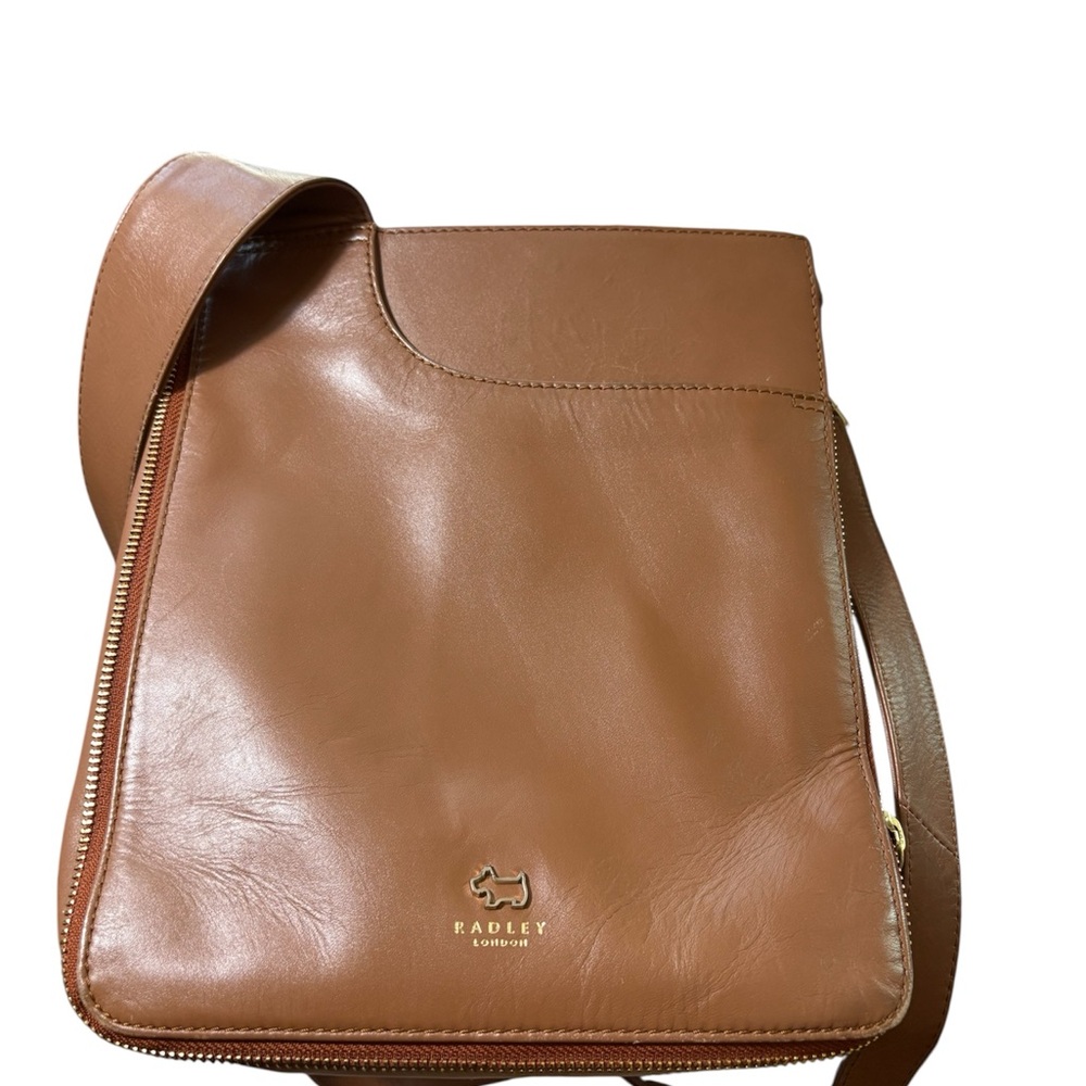RADLEY LONDON Brown Leather Crossbody Bag